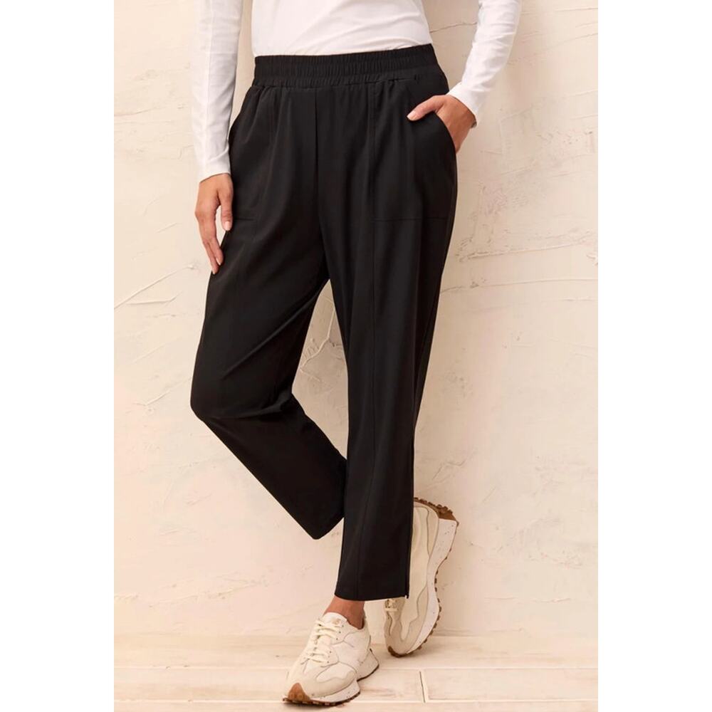 Tribal New High Performance Stretch 25" Technical Capris-On Pants Black 10